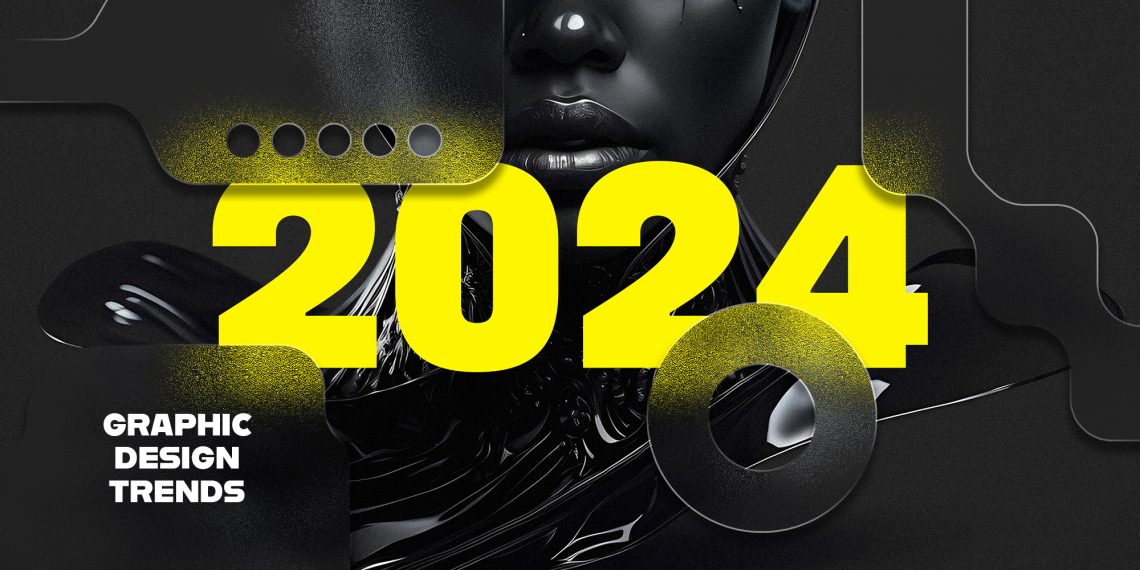 12 Graphic Design Trends 2024 Futurism VS Retro