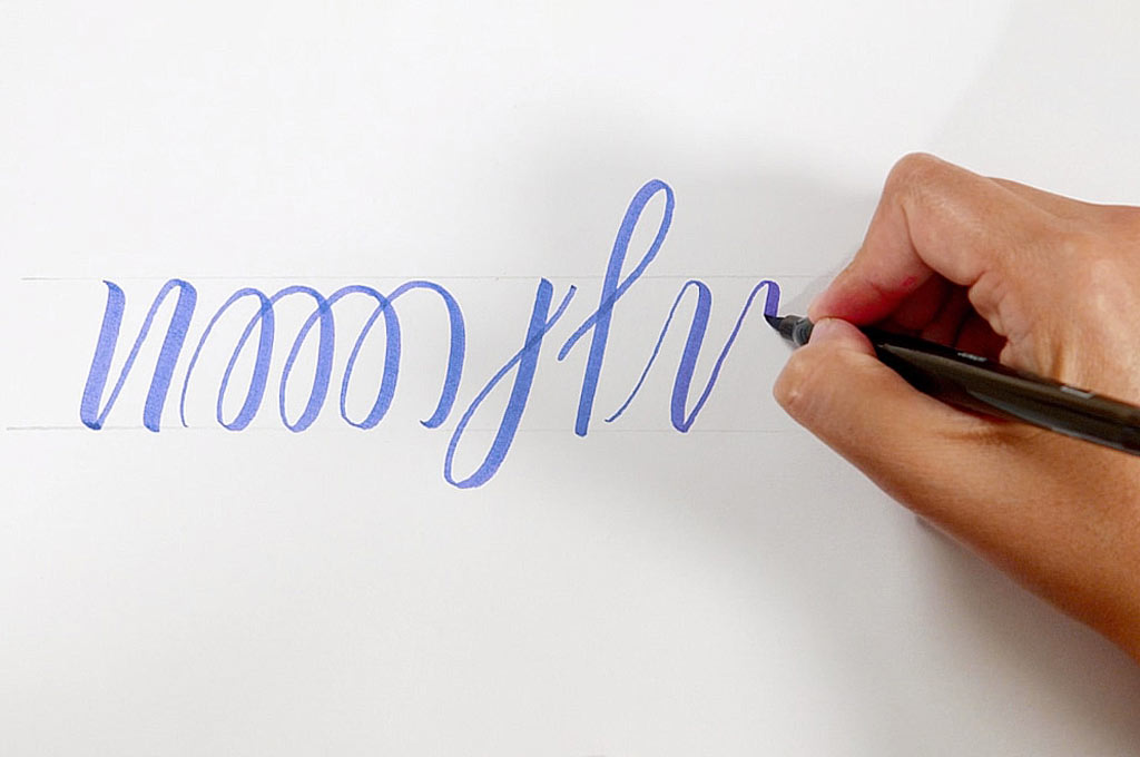 Calligraphy Tutorial: Basic Brush Pen Strokes