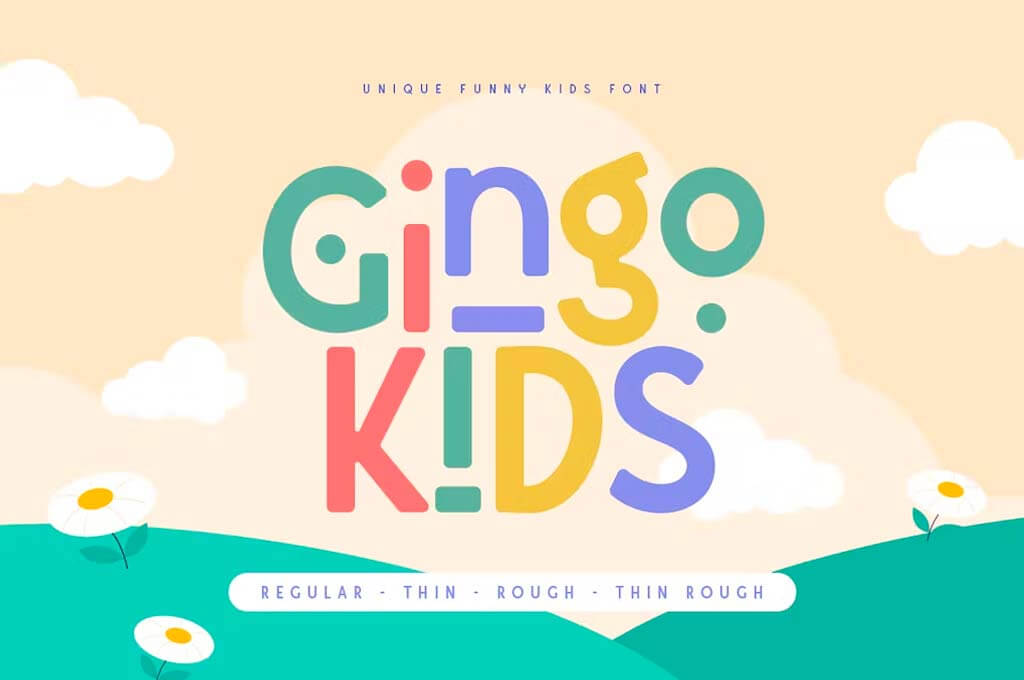 Gingo Kids Font