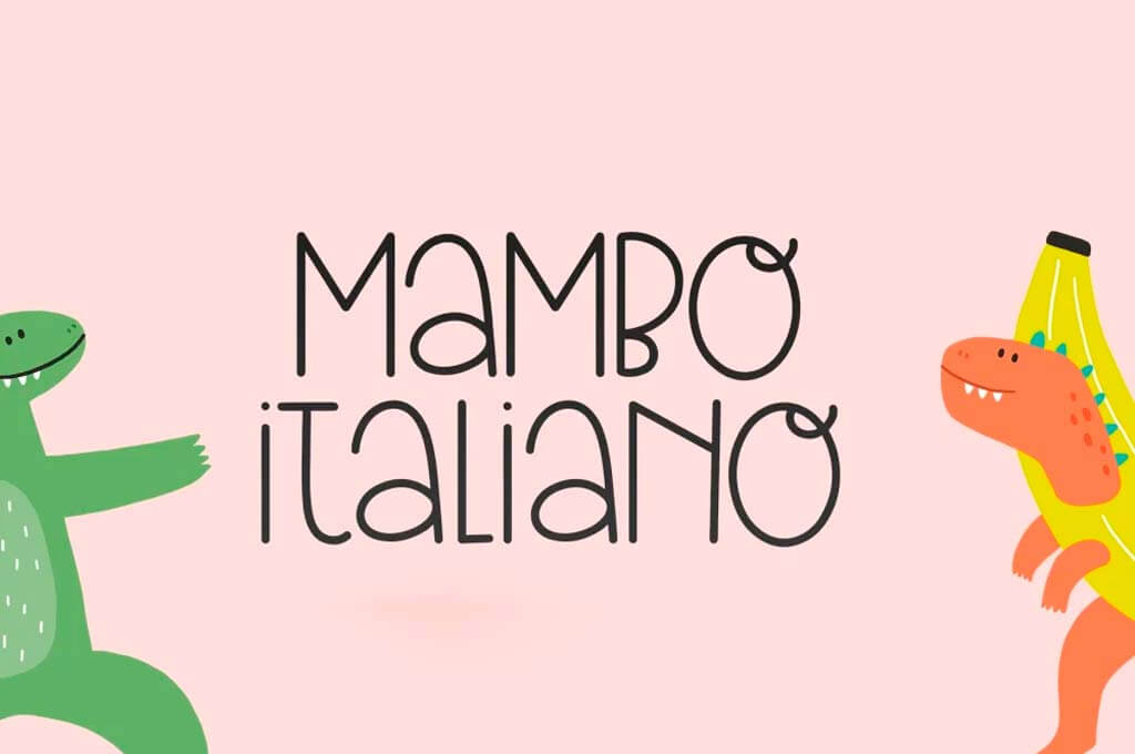 Mambo Italiano Font
