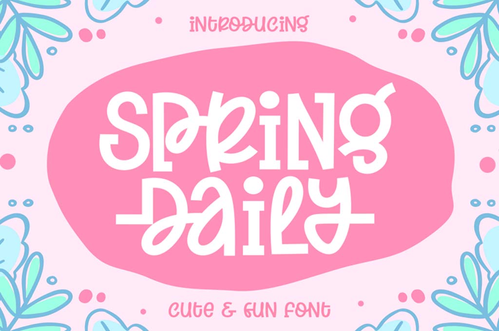 Spring Daily Font