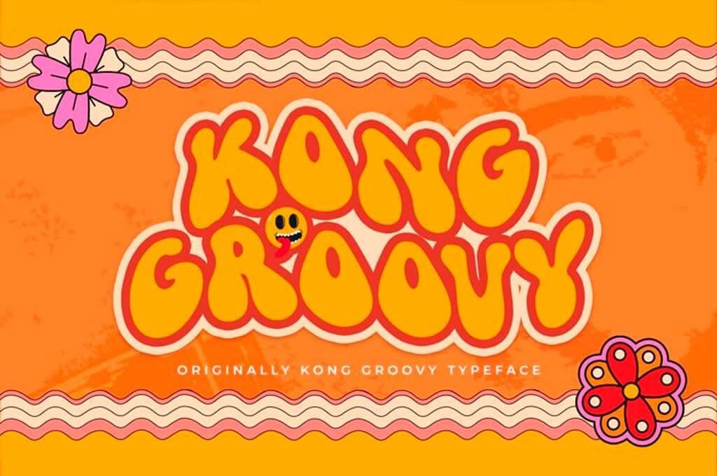 Kong Groovy Font