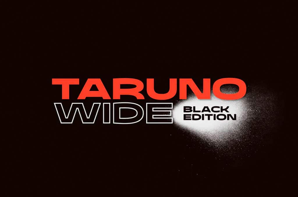 Taruno Wide — Free Sans Serif Font
