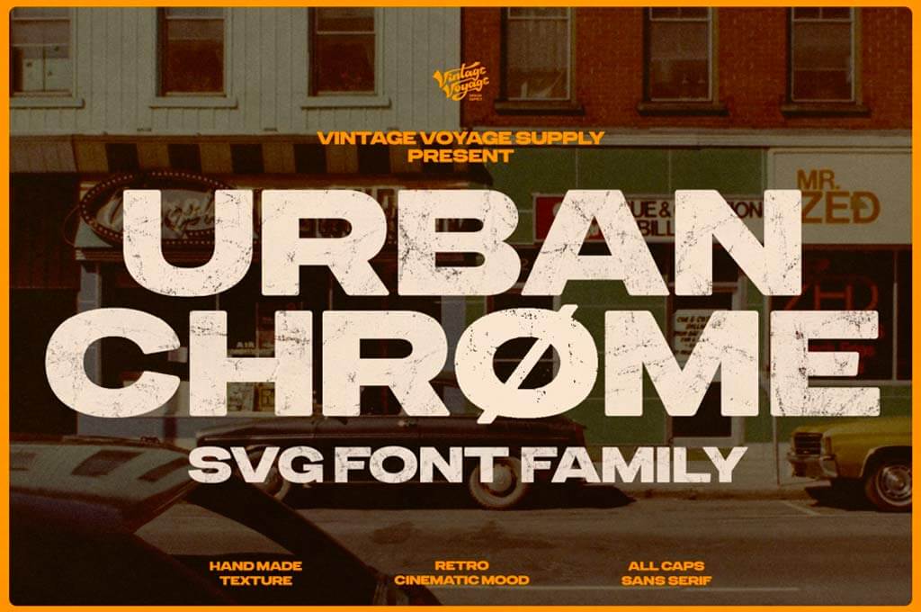 UrbanChrome SVG Family