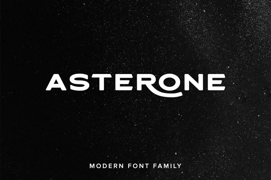 Asterone Font Family