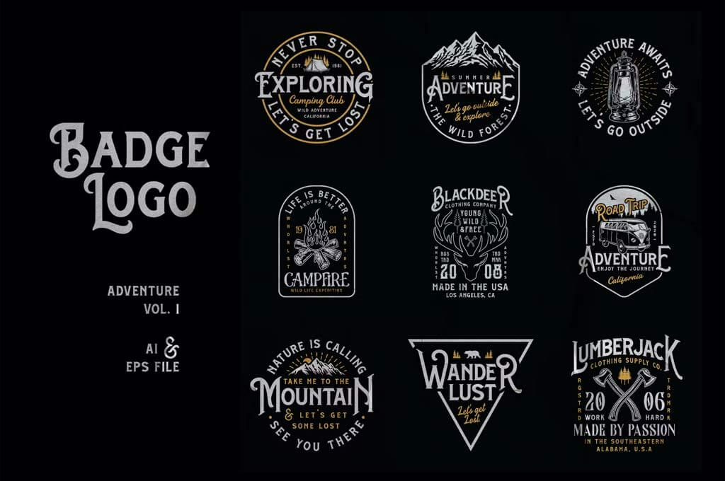 Badge Logo — Adventure Series