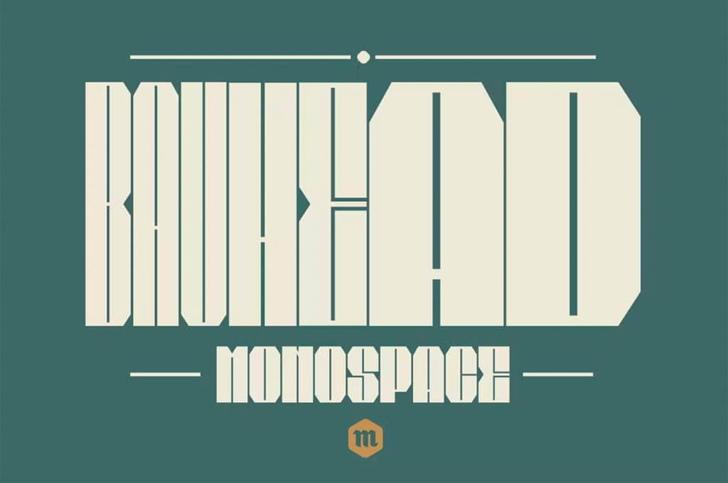 Bauhead Typeface|Bauhaus Design Font