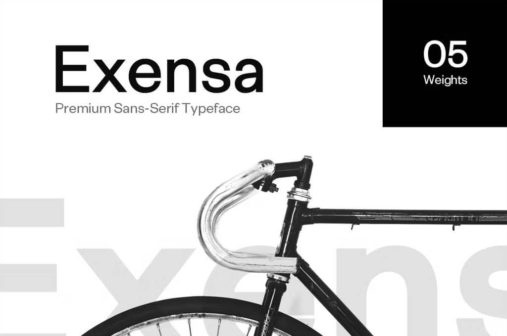 Exensa Grotesk — Sans Serif Typeface & Web Fonts