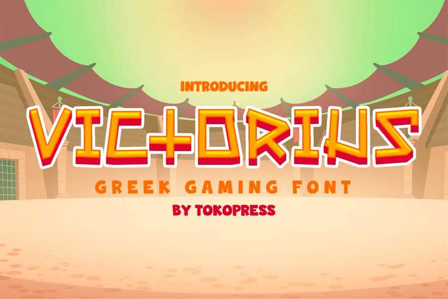 Victorius — Gaming Font