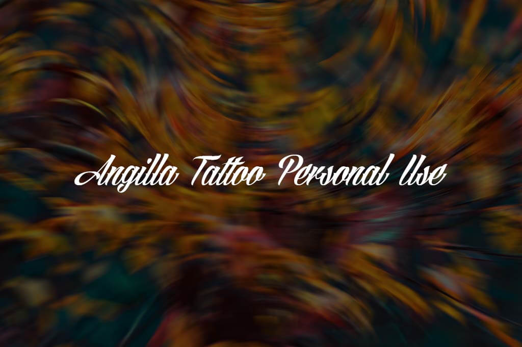 Angilla Tattoo Font
