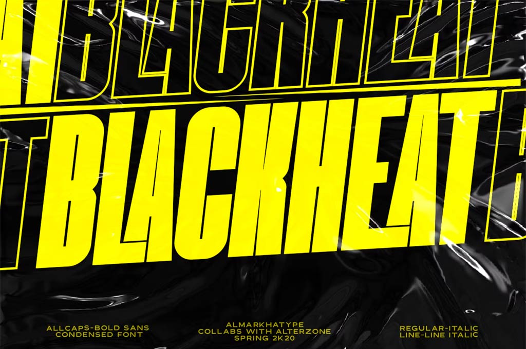 Blackheat - Bold Sans Condensed