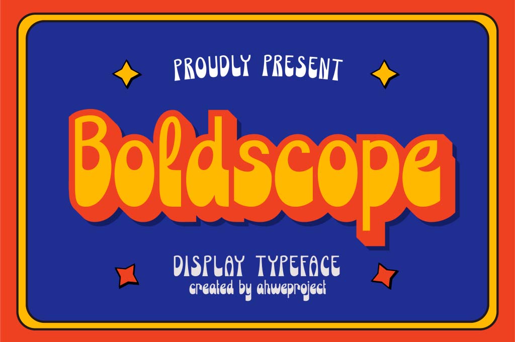 Boldscope Display Typeface