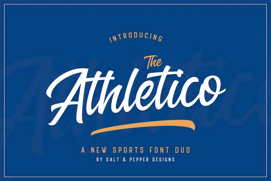 The Athletico Font Duo