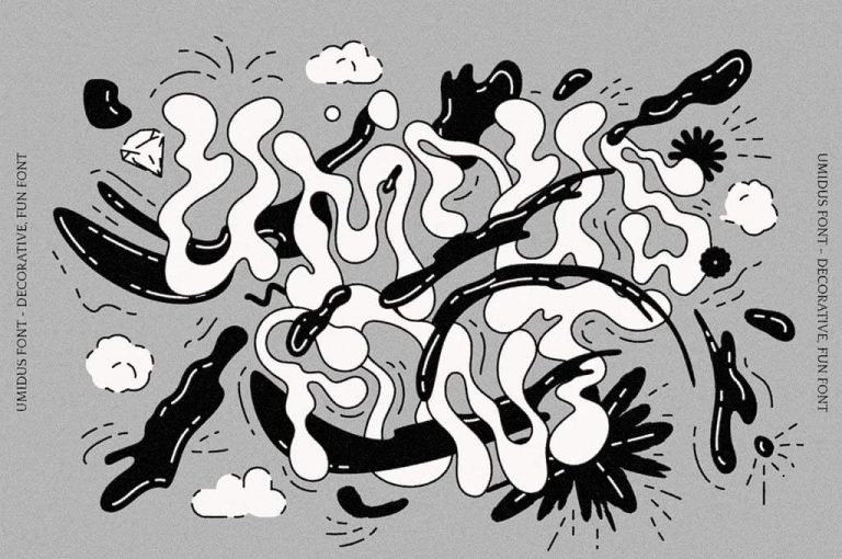 35+ Psychedelic Fonts For Mind-Expanding Designs【Free & Paid】
