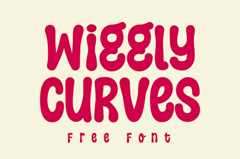 Wiggly Curves — Free Font