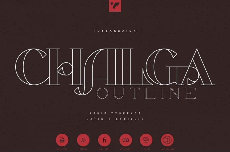 35+ Best Free Outline Fonts: Creative Typeface Collection (Premium incl.) image.