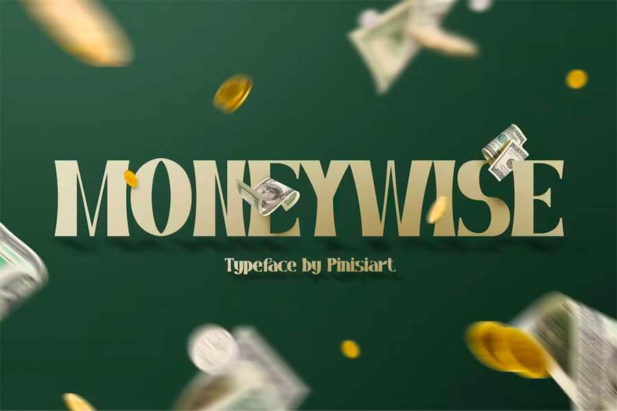 Moneywise — Buisness Display Font