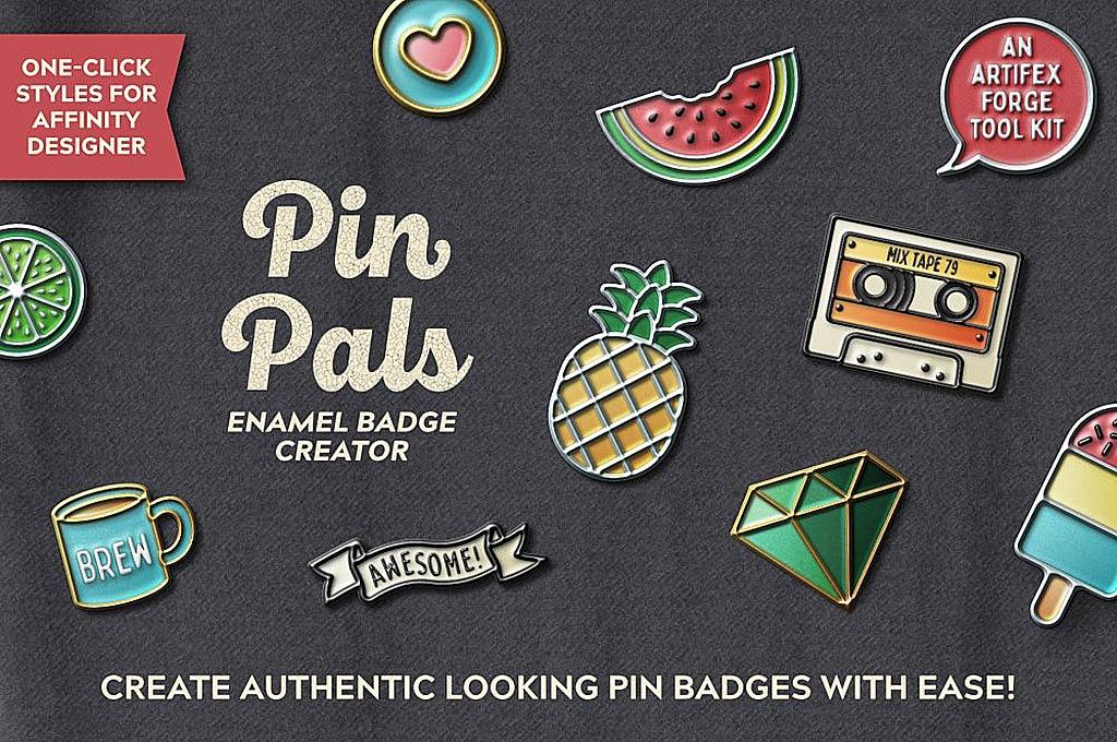 Pin Pals — Enamel Badge Creator