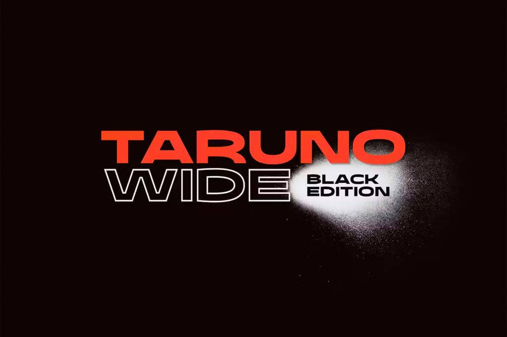 Taruno Wide Black
