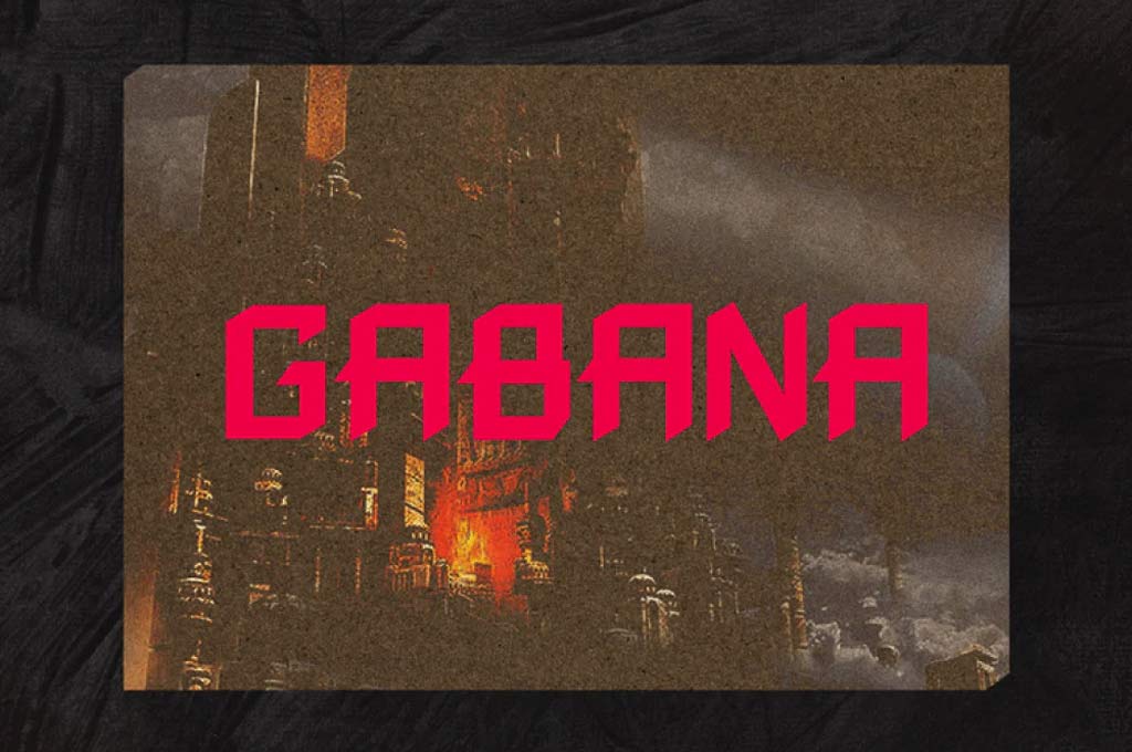 Gabana — Free Font