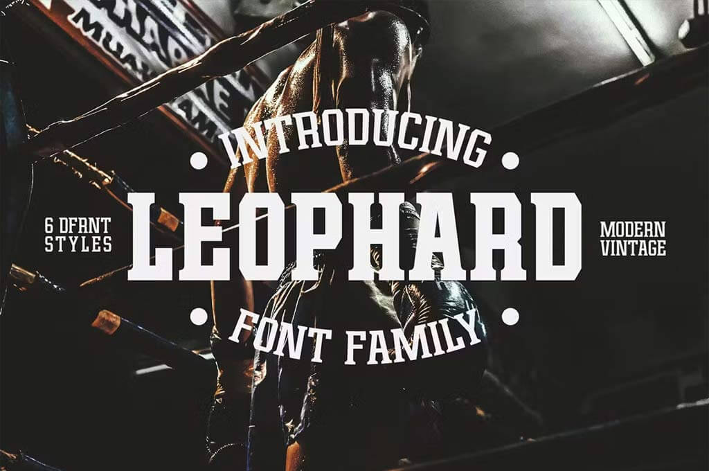 Leophard — Font Family