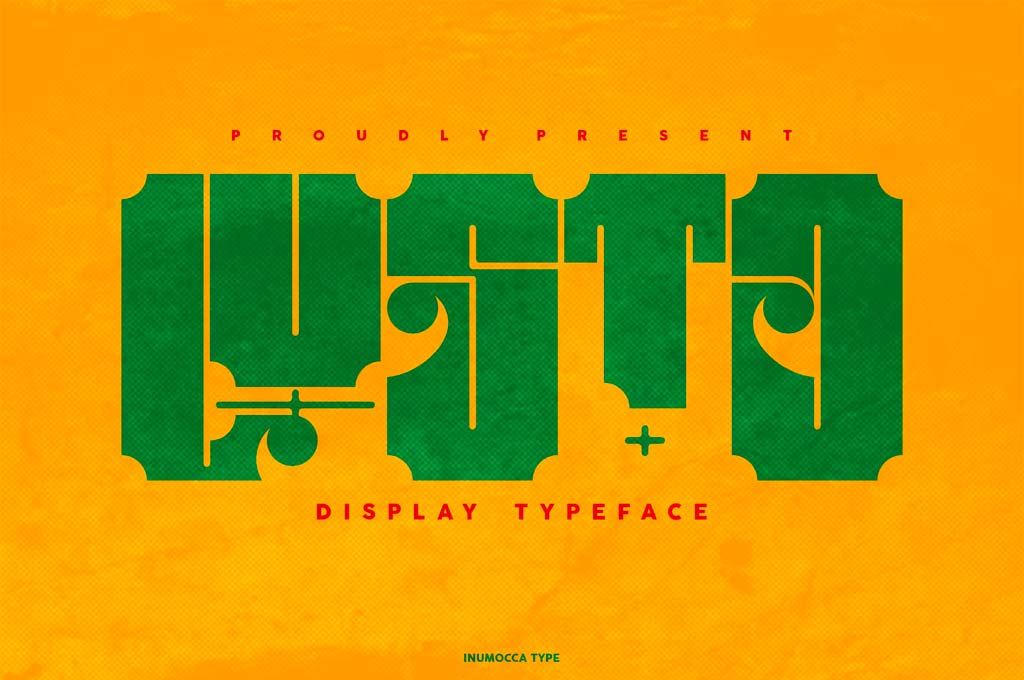 Lusto Display Typeface