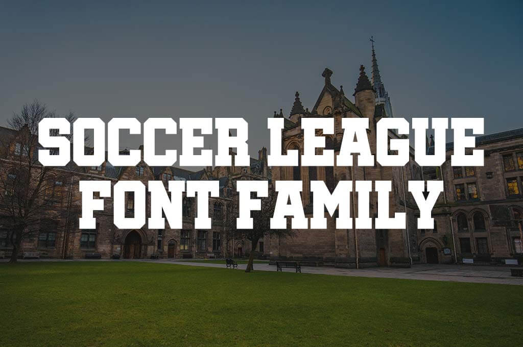 Soccer League Font Family