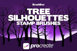 40+ Best Free Procreate Stamp Brushes (incl. Paid Versions)