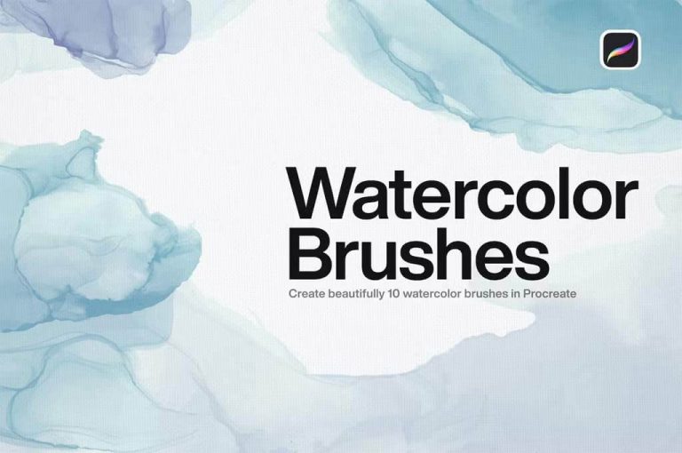 30+ Best Free Procreate Watercolor Brushes (incl. Paid Versions)