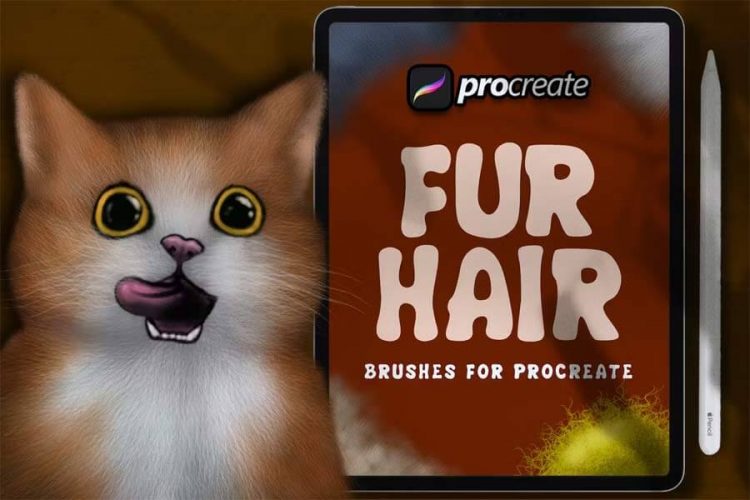 30+ Best Free Procreate Hair Brushes (incl. Paid Versions)