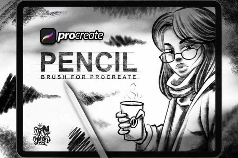 30+ Best Free Procreate Pencil Brushes (incl. Paid Versions)