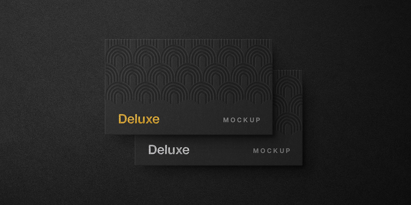 Free Debossed Business Card Mockup - The Designest