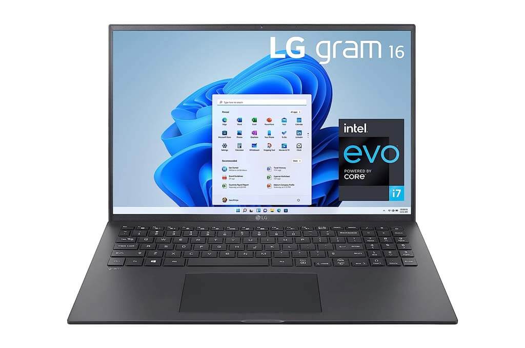 LG Gram 16Z90P on Amazon