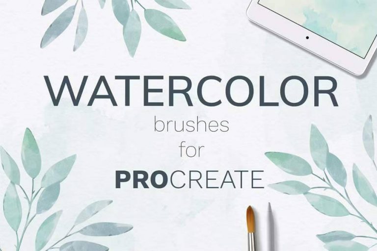 30+ Best Free Procreate Watercolor Brushes (incl. Paid Versions)