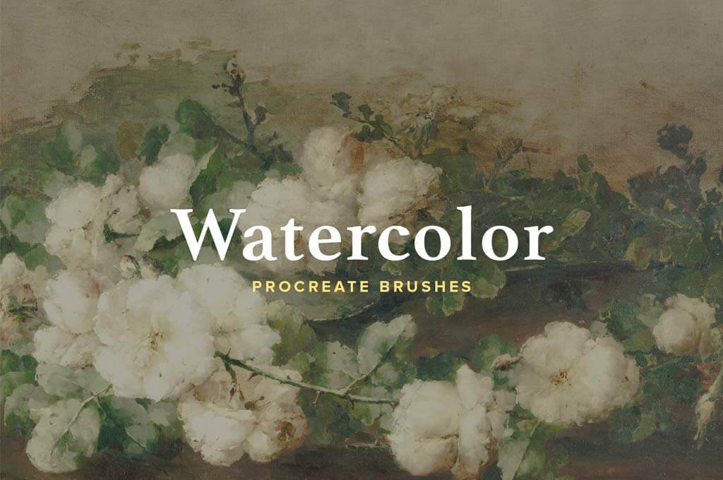 Watercolor Procreate Brushes